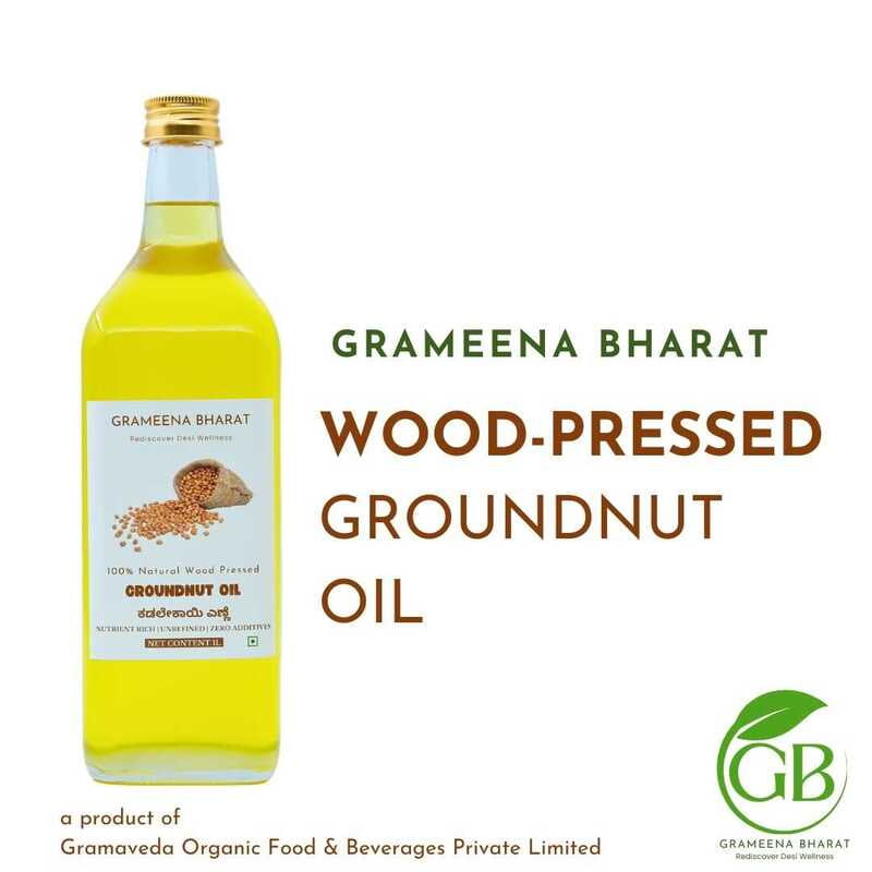 Wood Pressed Groundnut Oil Wood Pressed Groundnut Oil